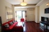 Nice view one bedroom apartment for rent on Au Co street, Tay Ho, Hanoi
